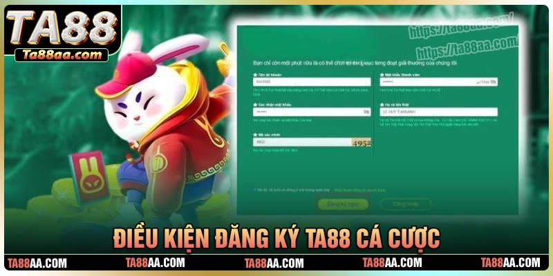 Điều kiện đăng ký ta88 dành cho tân binh